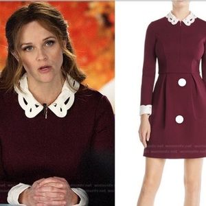 Ted Baker London | Shealah Embroidered Trim A-Line Dress